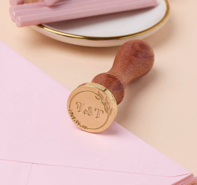 Siegelstempel Initialen