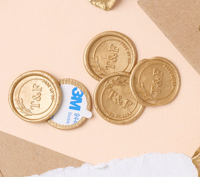 Selbstklebende Wachssiegel